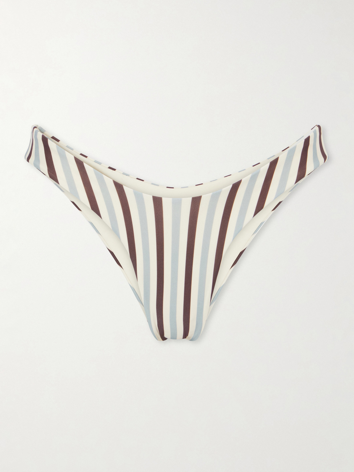 Haight Leila Striped Bikini Briefs In Multi