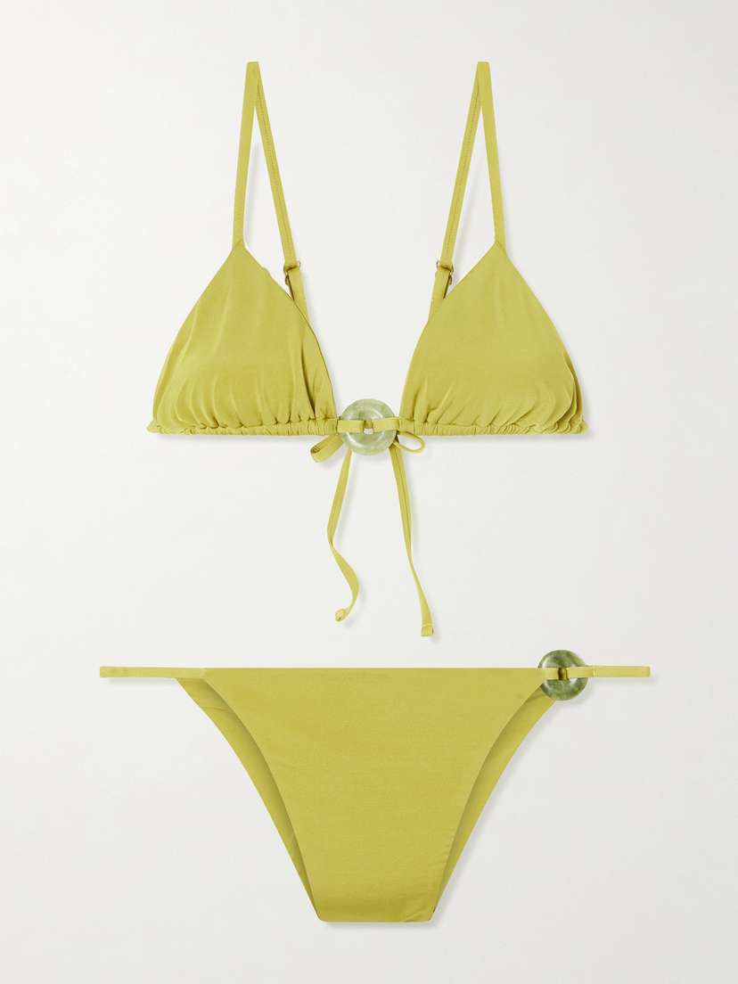 SARA CRISTINA Embellished Bikini