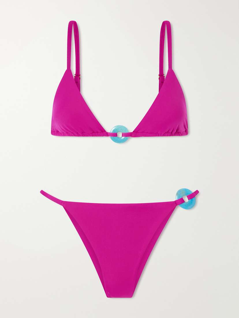 SARA CRISTINA Embellished Bikini