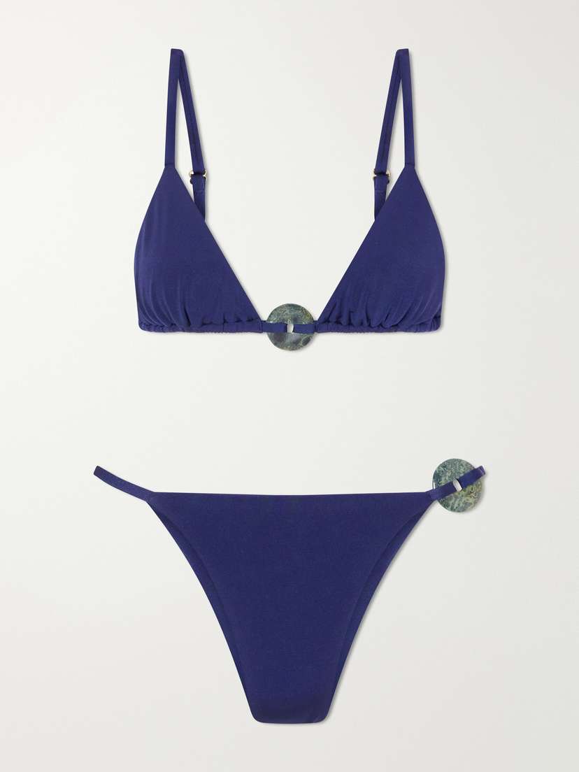 SARA CRISTINA Embelished Bikini