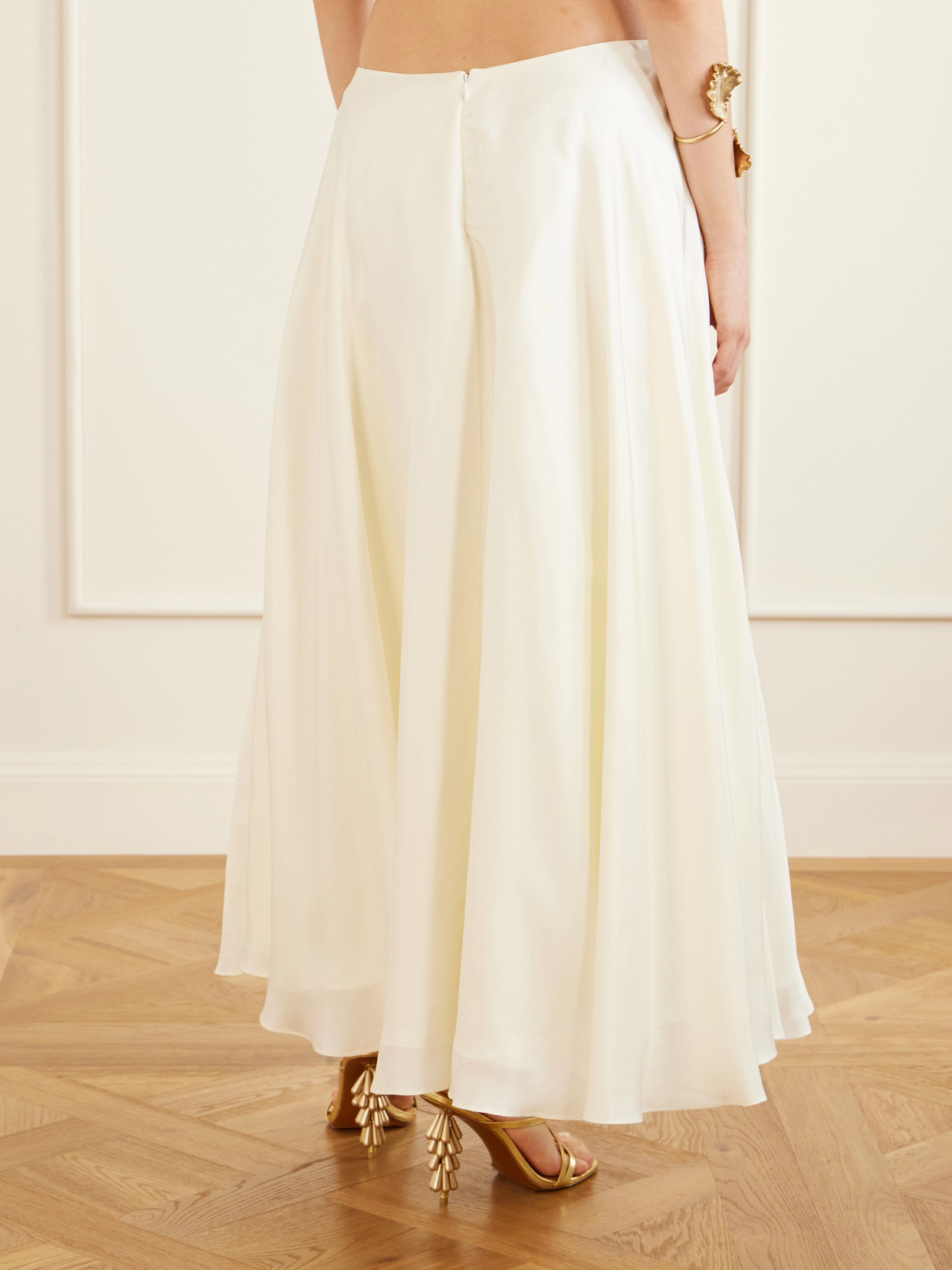 Cyrene Silk-Twill Midi