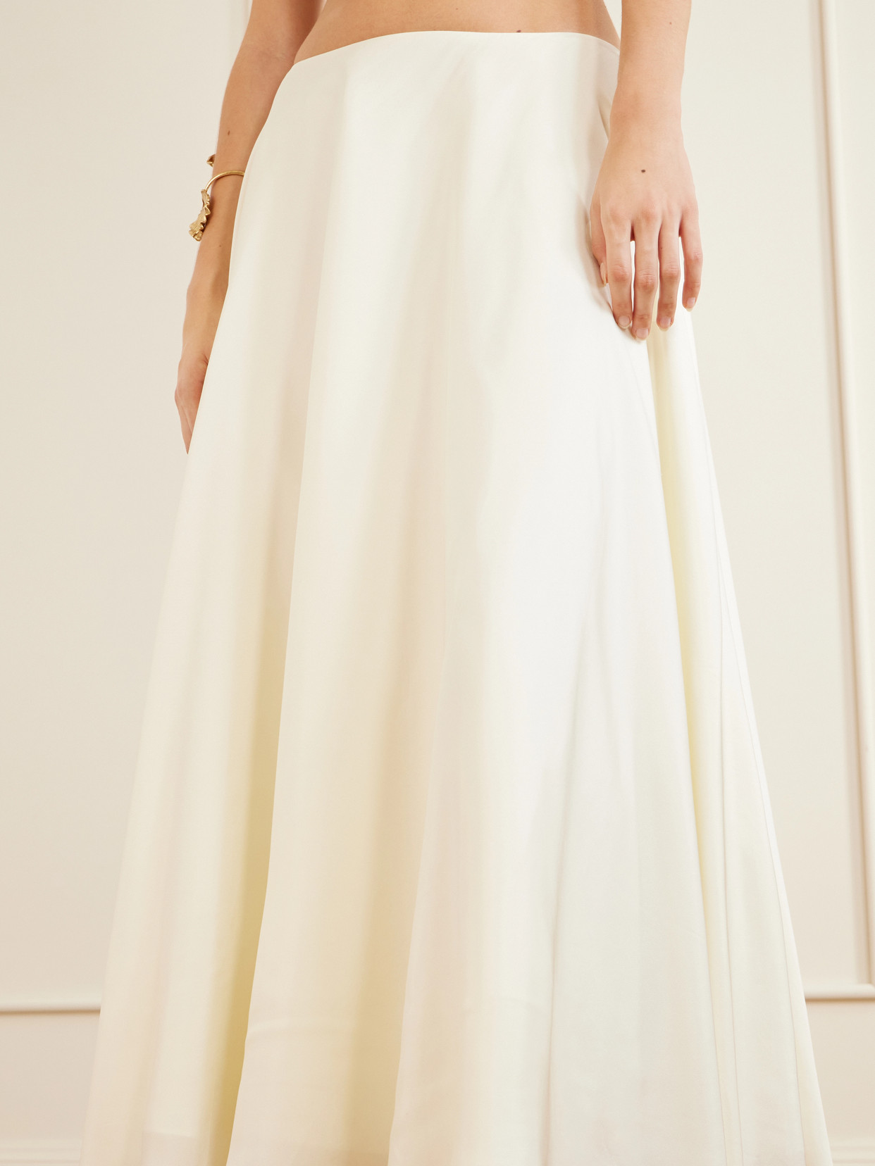 Cyrene Silk-Twill Midi