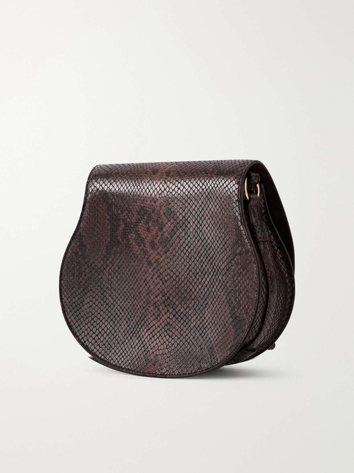 Chloé - Marcie Snake-Effect Shoulder Bag