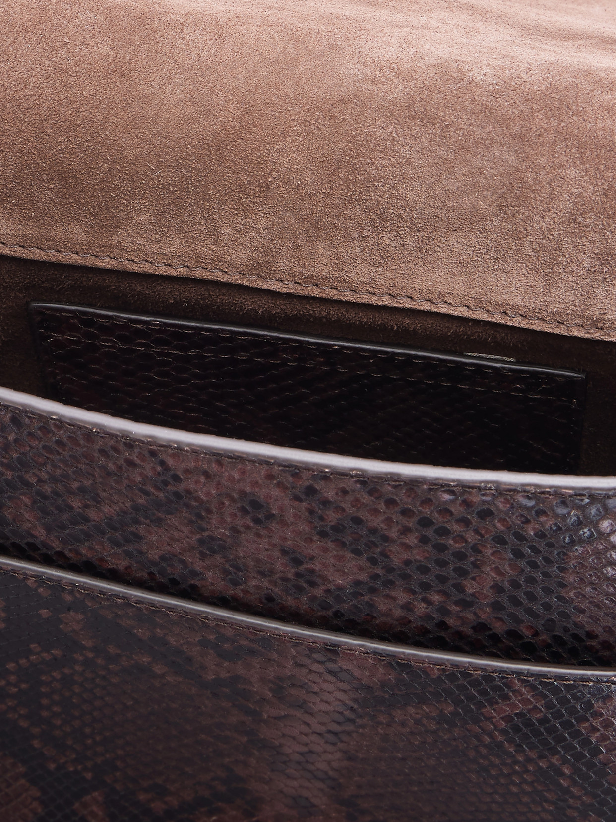 Chloé - Marcie Snake-Effect Shoulder Bag