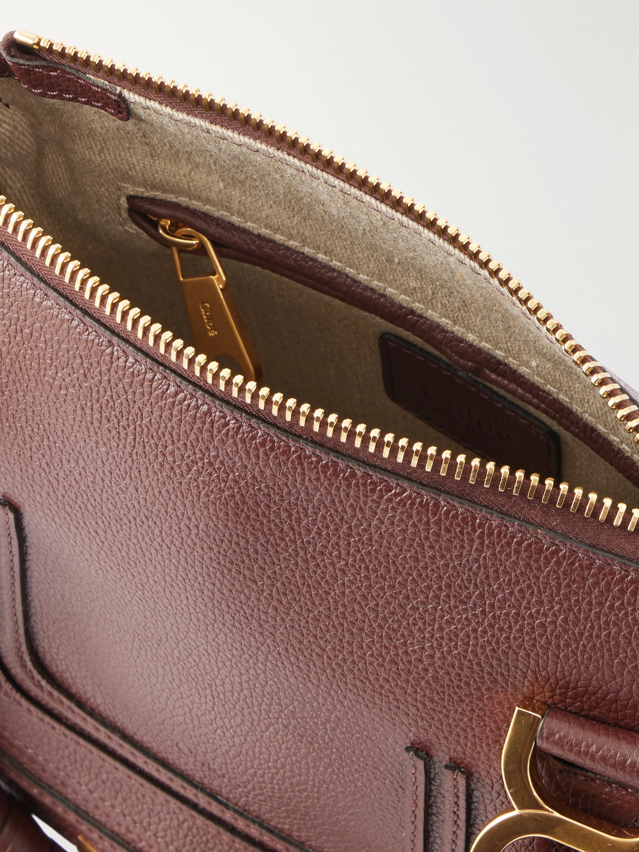 Chloé - Marcie Medium Textured-Leather Tote