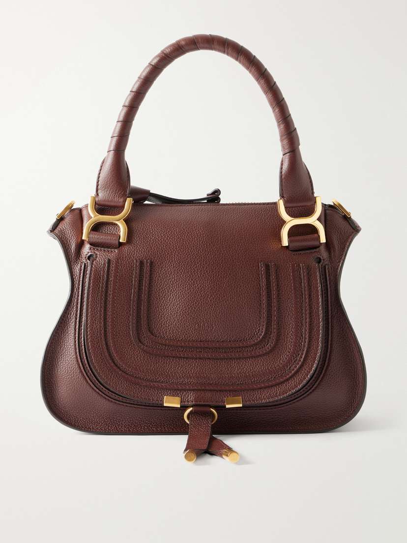 Chloé Marcie Medium Textured-leather Tote | Thumbnail 7