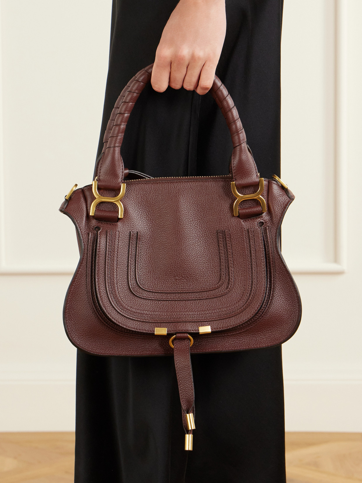 Chloé - Marcie Medium Textured-Leather Tote