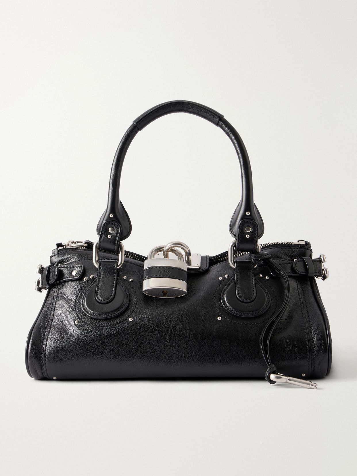 paddington full grain leather shoulder bag