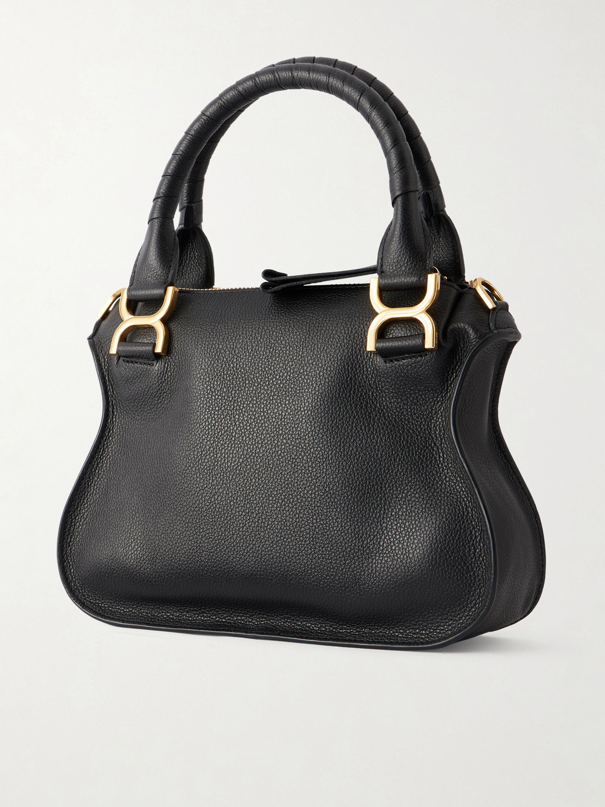 Chloé - Marcie Textured-Leather Tote Bag