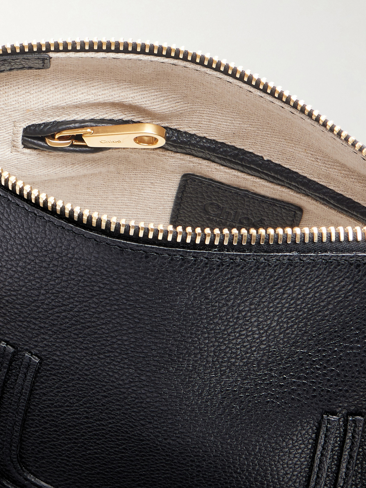 Chloé - Marcie Textured-Leather Tote Bag