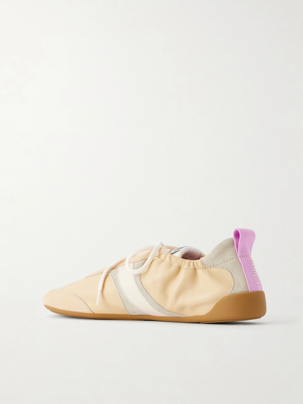 Chloé - Kick Suede And Sneakers