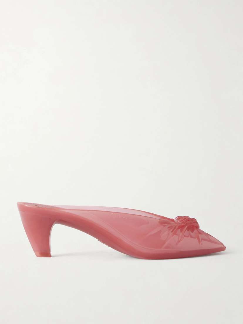 Chloé Ruched Tpu Mules | Thumbnail 6 Chloé Ruched Tpu Mules | Thumbnail 6