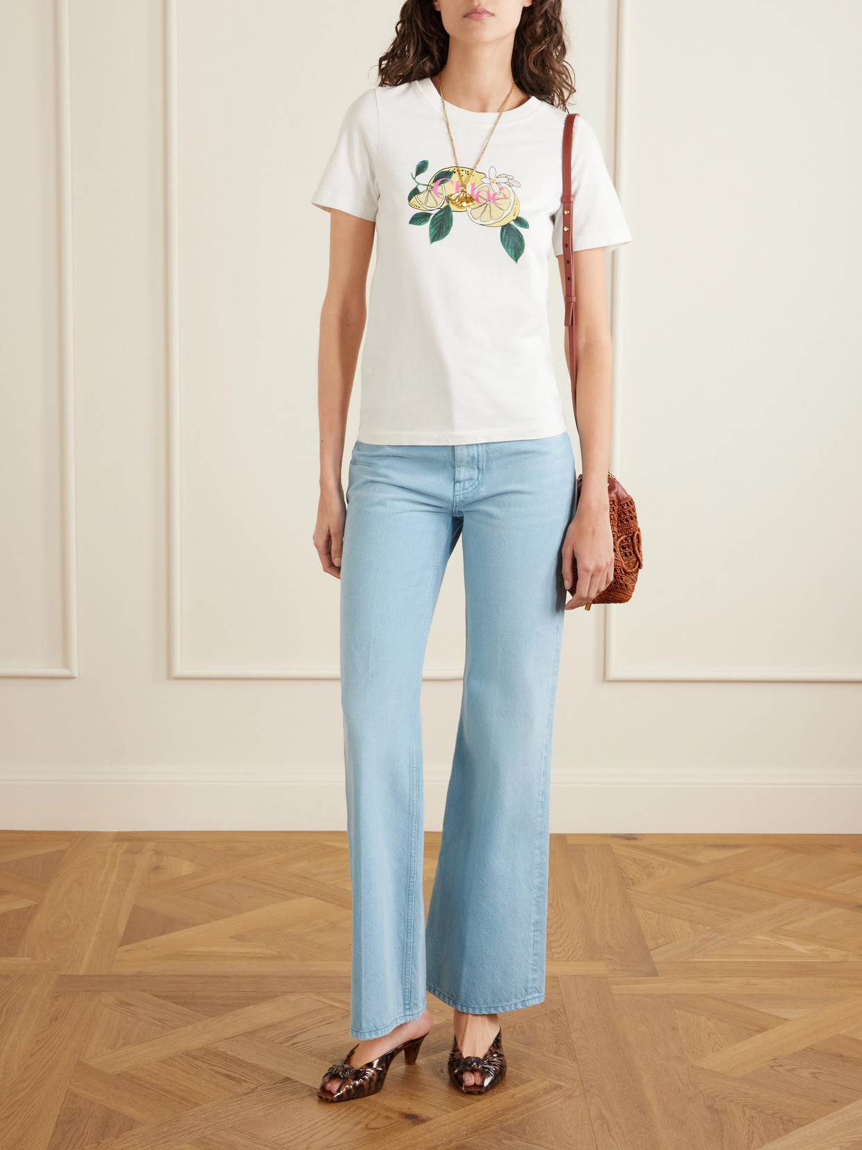 Chloé - Ruched Leopard-Print Tpu Mules