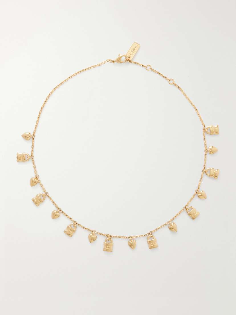 Chloé Charm Gold-tone Necklace | Thumbnail 5 Chloé Charm Gold-tone Necklace | Thumbnail 5