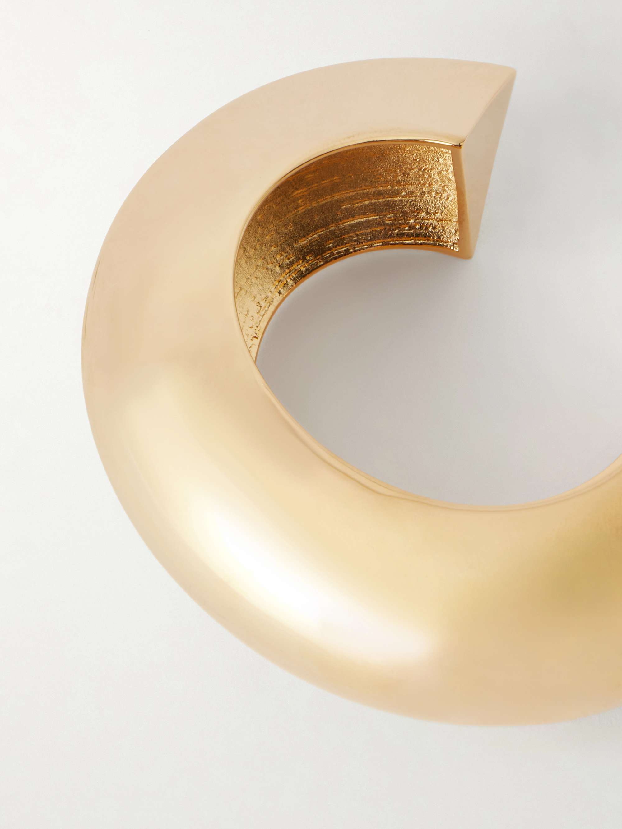 ALAÏA Edge gold-plated cuff | NET-A-PORTER
