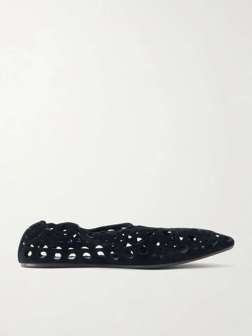 Alaïa Neo Vienne Perforated Suede Ballet Flats | Thumbnail 7 Alaïa Neo Vienne Perforated Suede Ballet Flats | Thumbnail 7