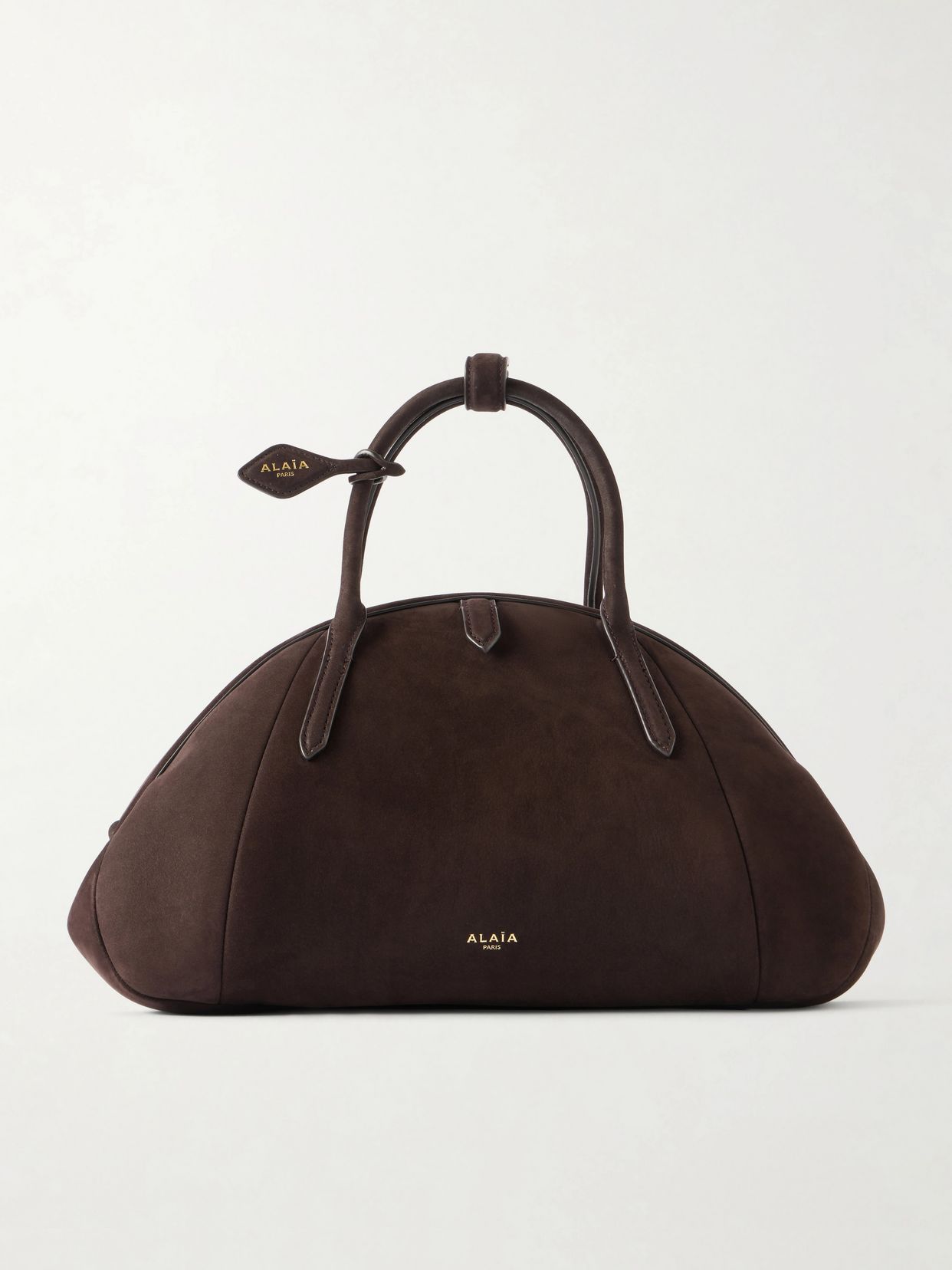 Suede tote