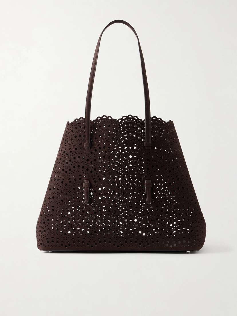 Alaïa Mina 37 Laser-cut Leather Tote | Thumbnail 7 Alaïa Mina 37 Laser-cut Leather Tote | Thumbnail 7
