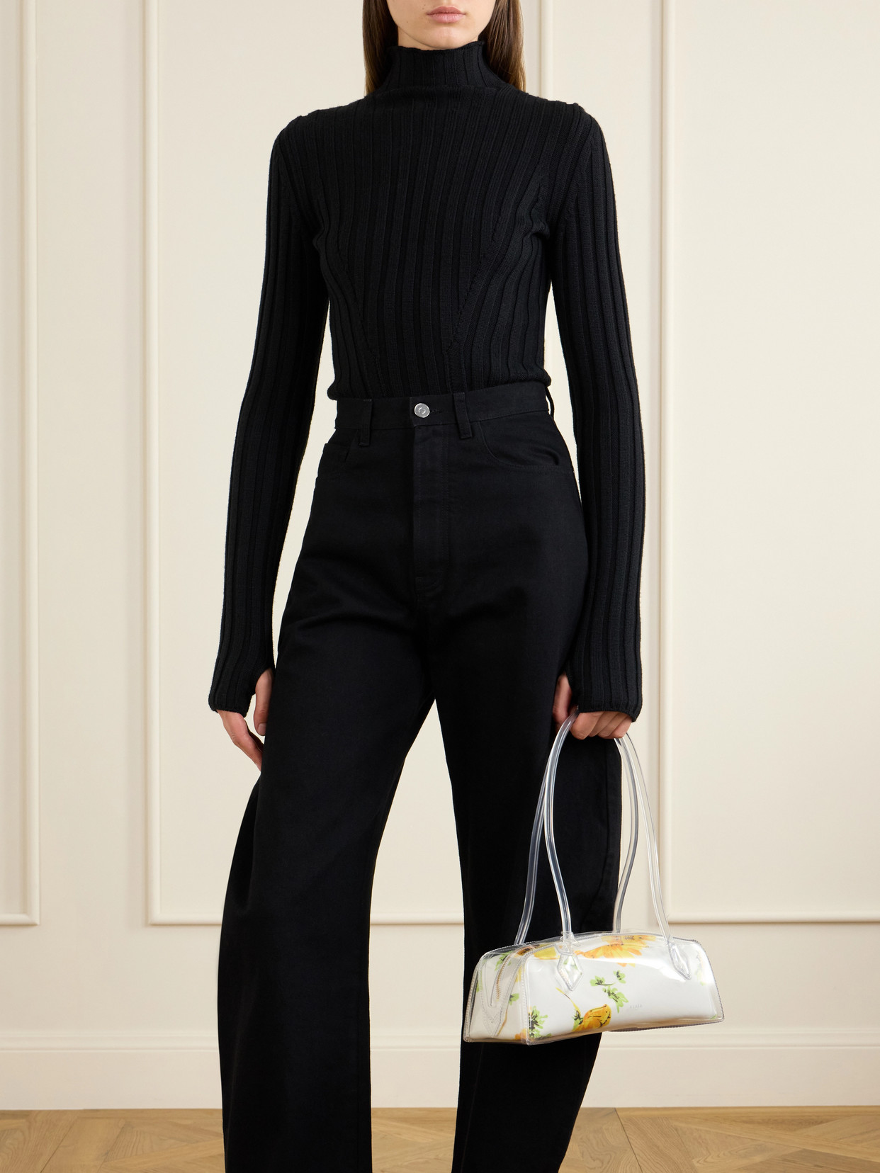 Alaïa - Le Teckel Pvc Shoulder Bag