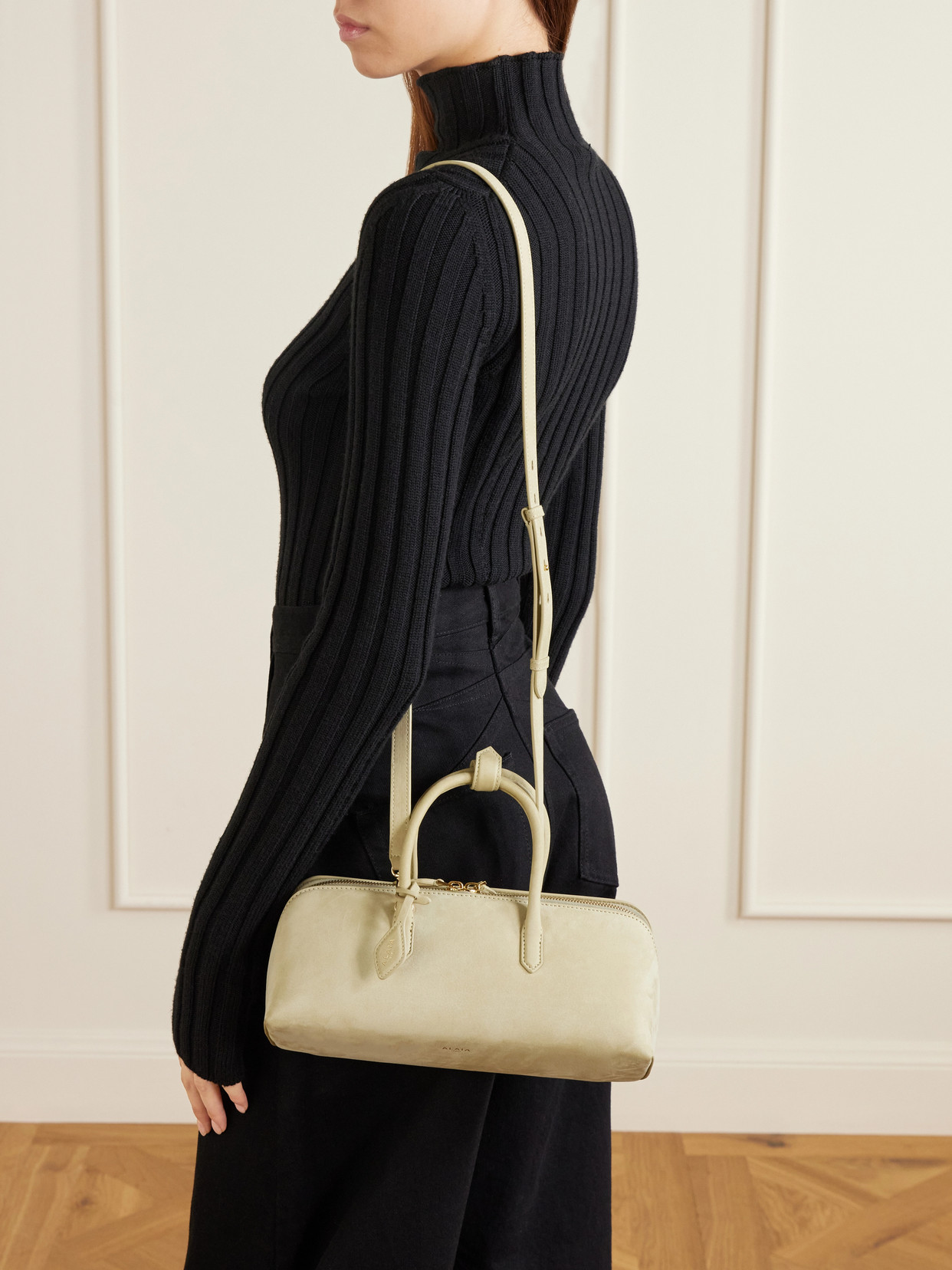 Alaïa - Delta Suede Tote