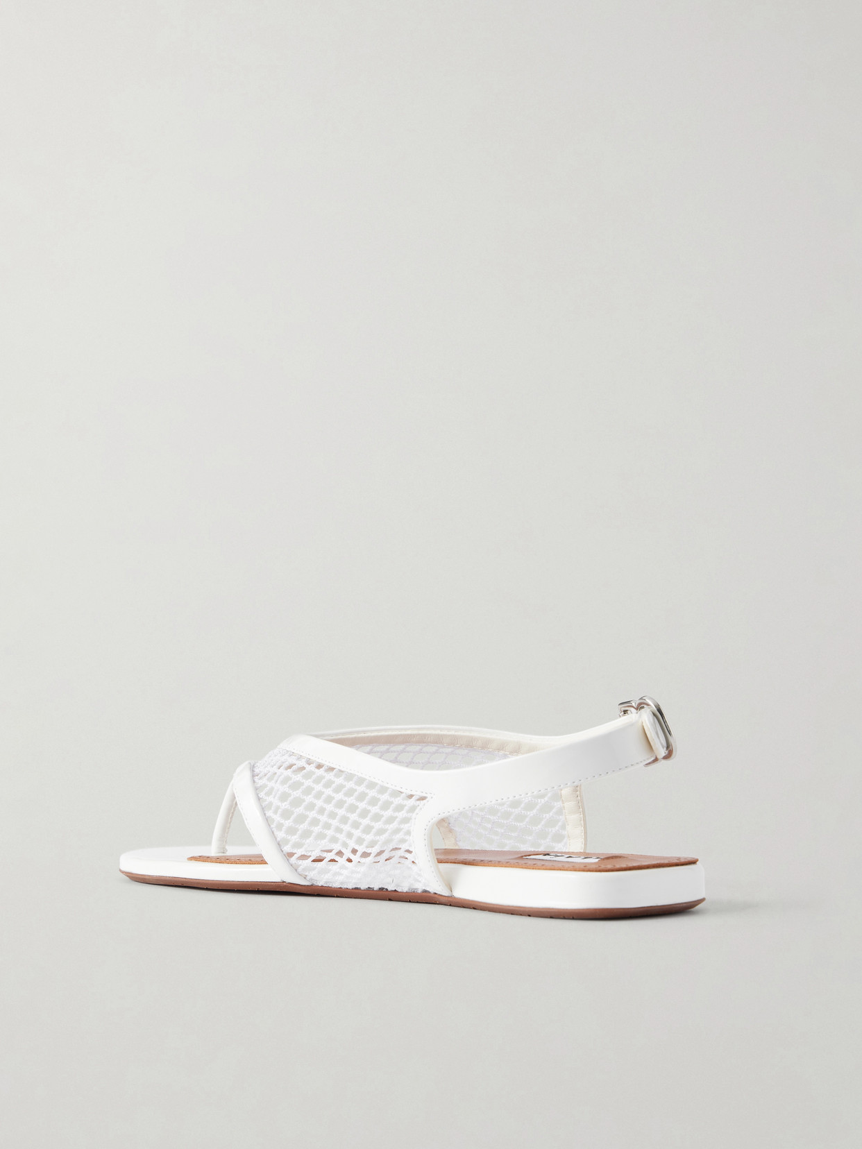 Alaïa - Fishnet Flat Sandals