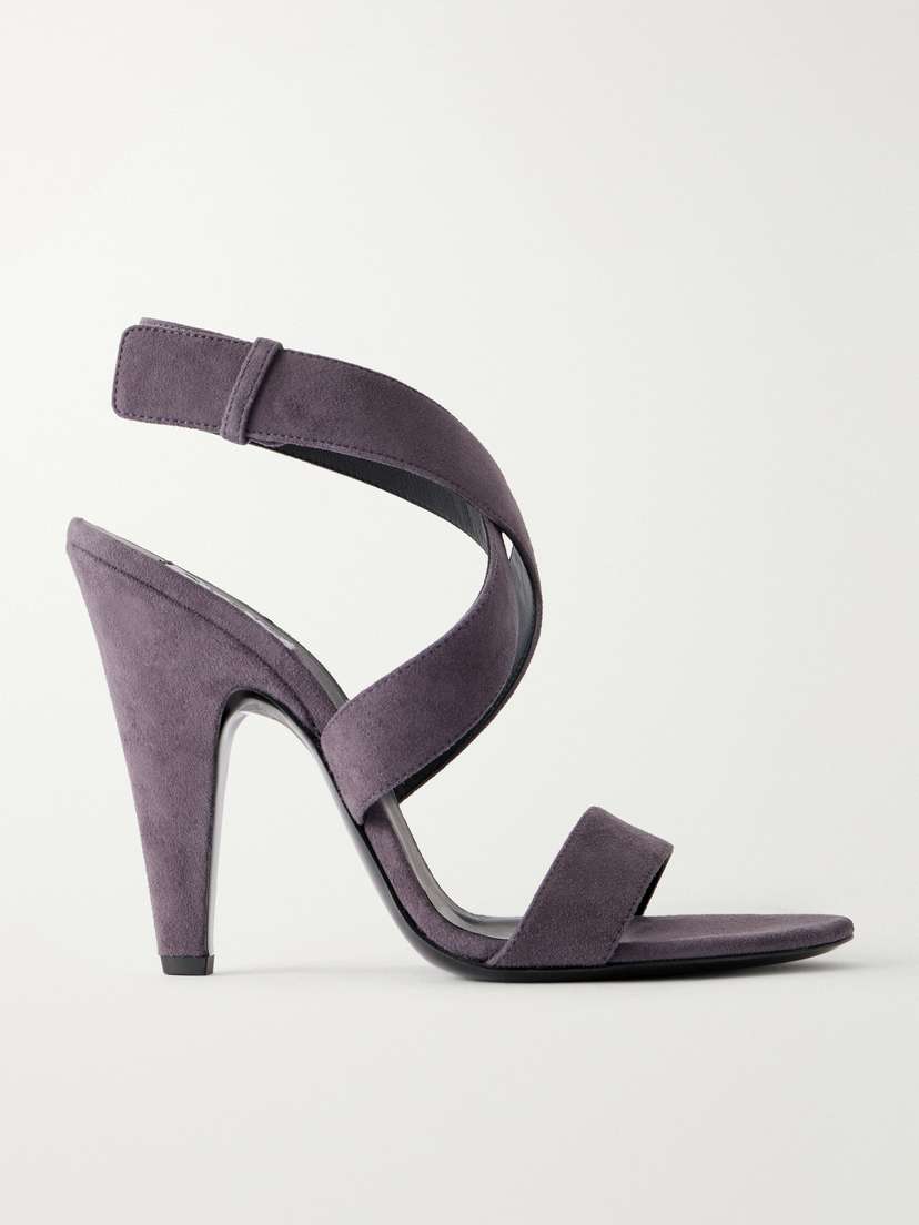 Alaïa Cone 110 Suede Sandals | Thumbnail 6