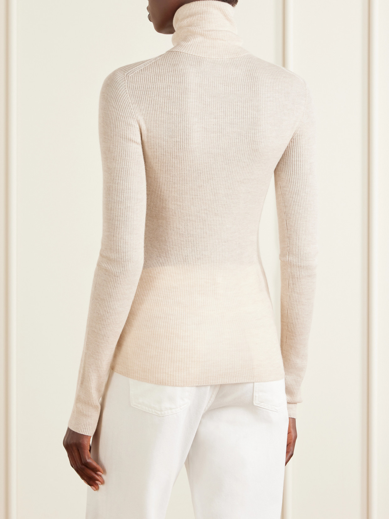 Opaline Cashmere Turtleneck