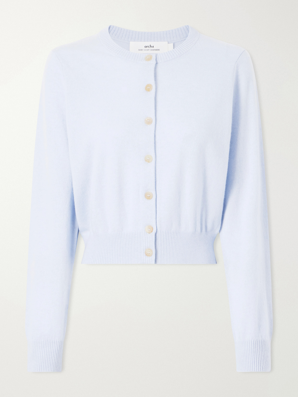 Arch4 Celestina Cashmere Cardigan In Blue