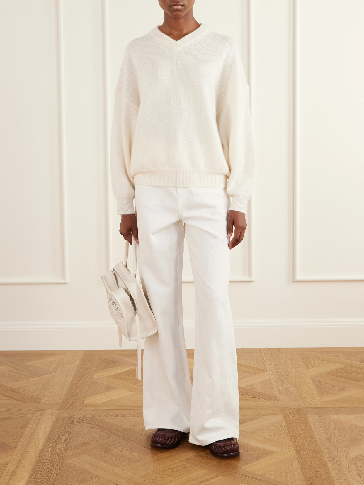Boundary Cashmere Sweater
