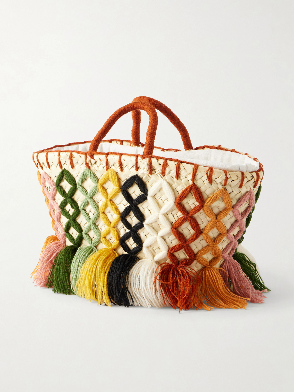 Panier Raffia Tote