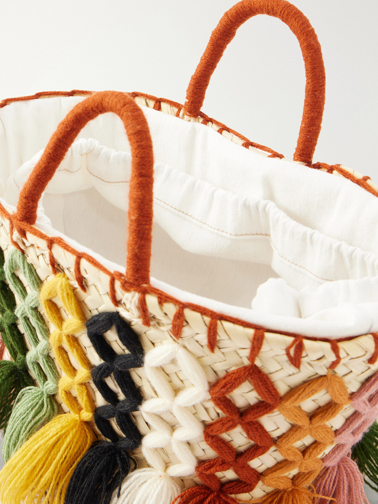 Panier Raffia Tote