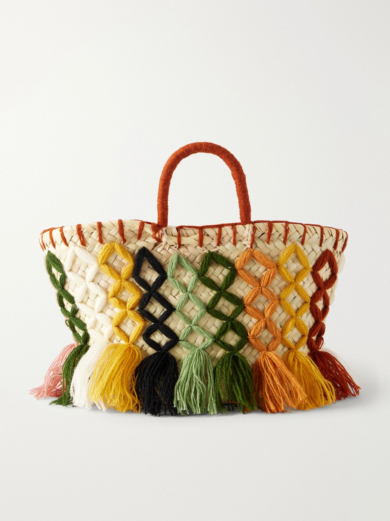 Panier raffia tote