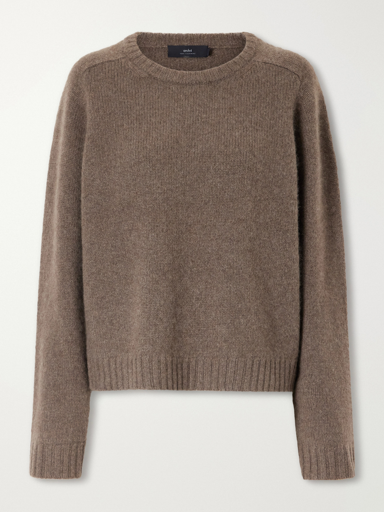 Arch4 Limerick Cashmere Sweater In Brown