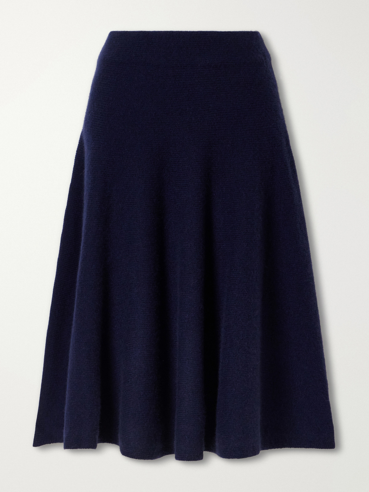 Arch4 Hillgate Cashmere Midi Skirt In Blue