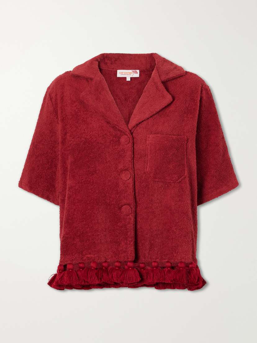Cap d’Antibes Antonia Cotton-terry Shirt | Thumbnail 6