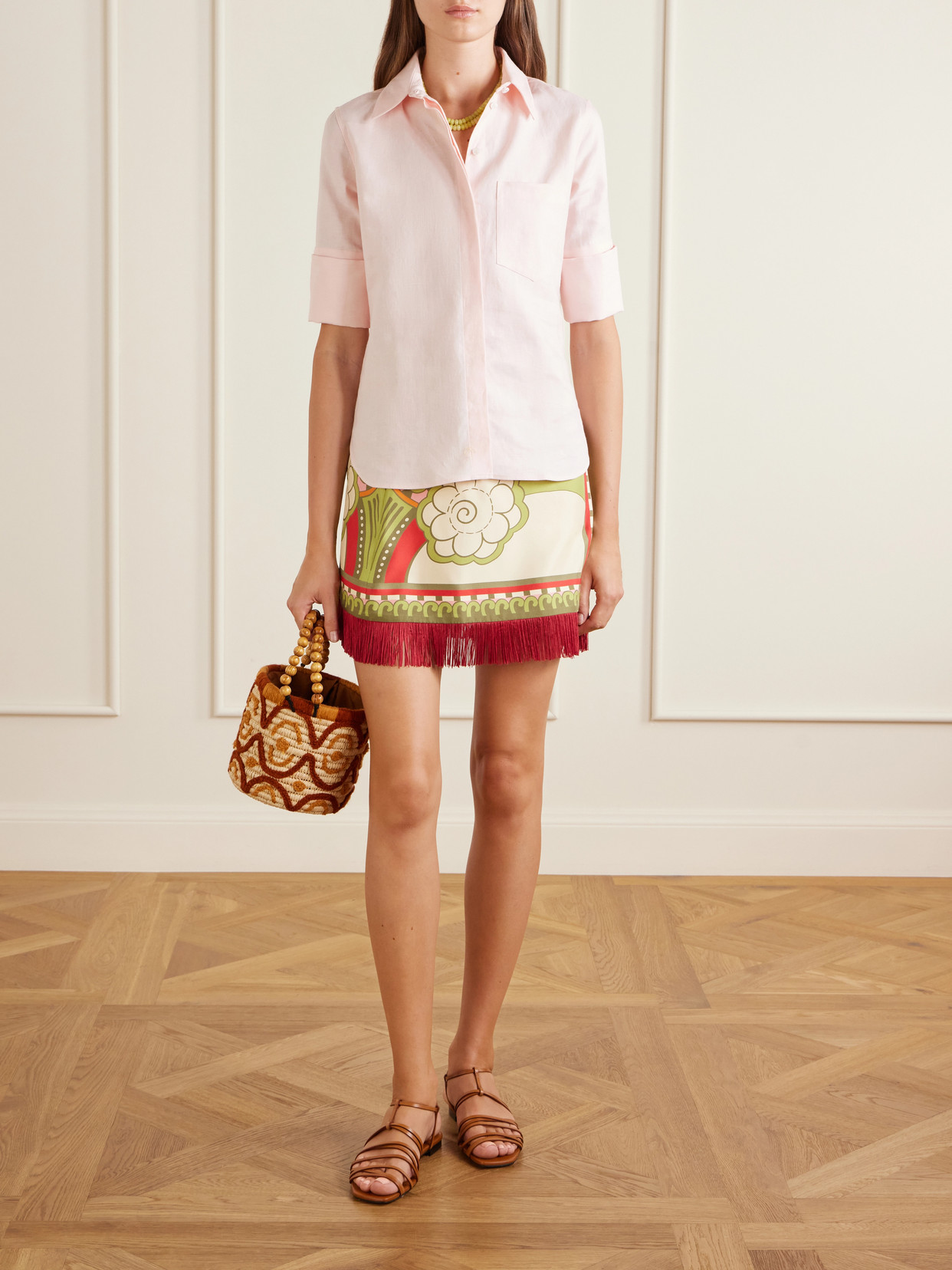 Panier Raffia Tote