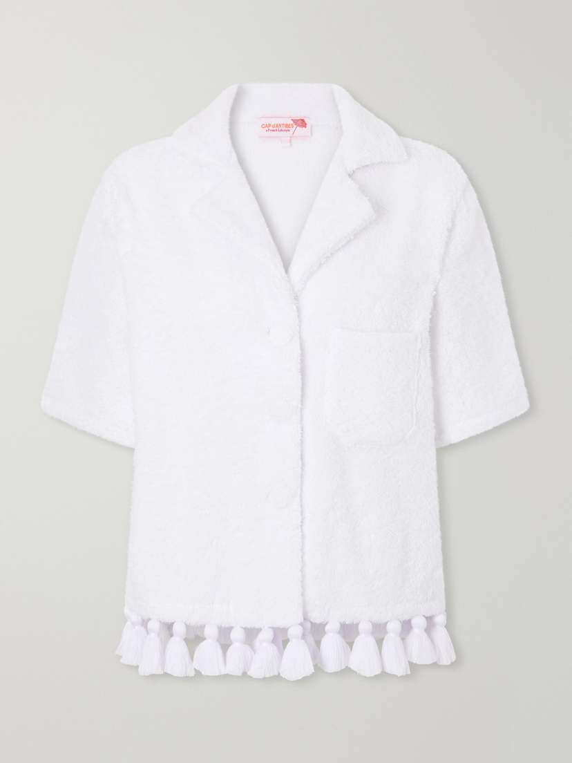 Cap d’Antibes Antonia Cotton-terry Shirt | Thumbnail 6