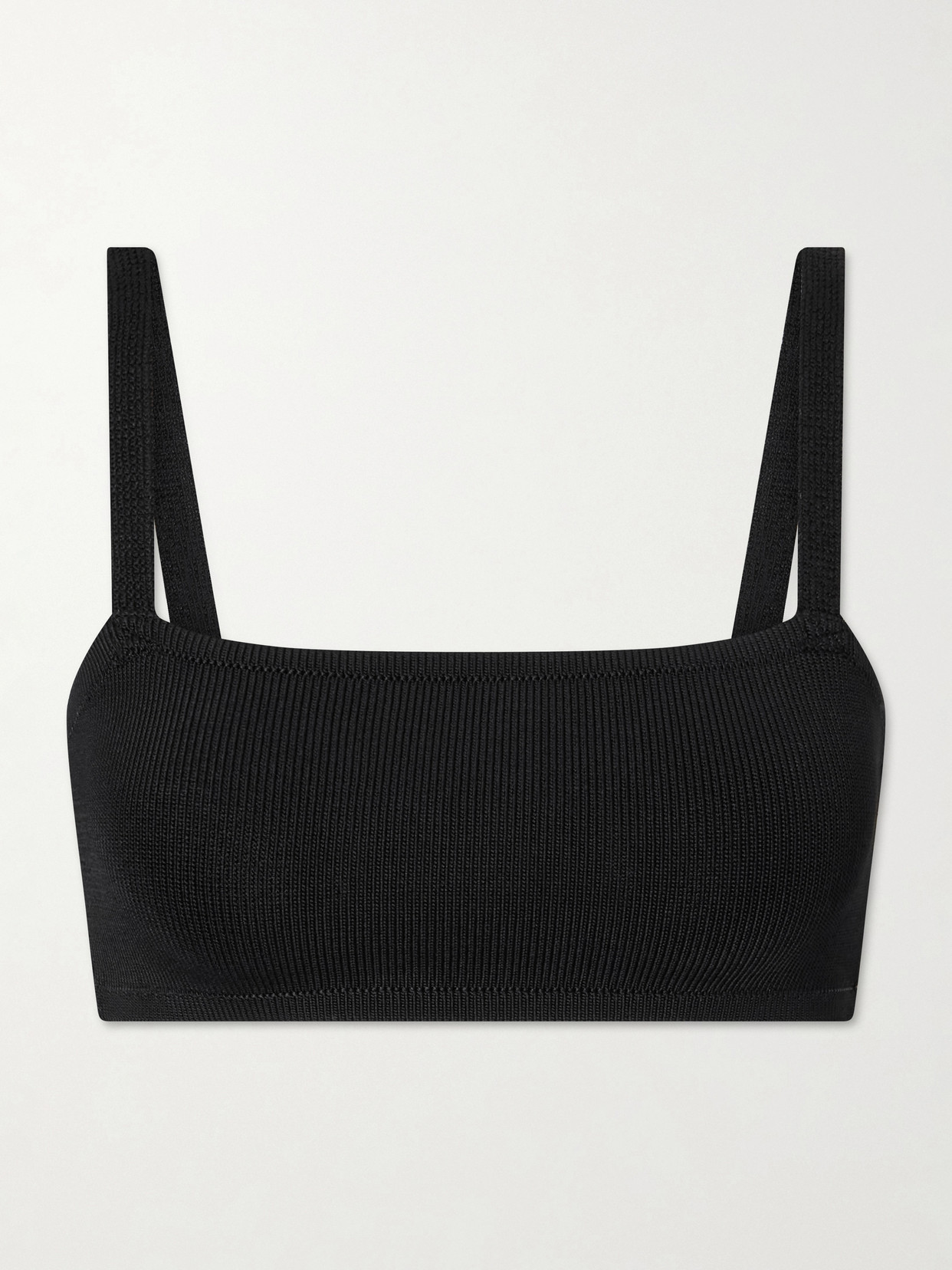 Calle Del Mar Stretch-knit Bralette In Brown