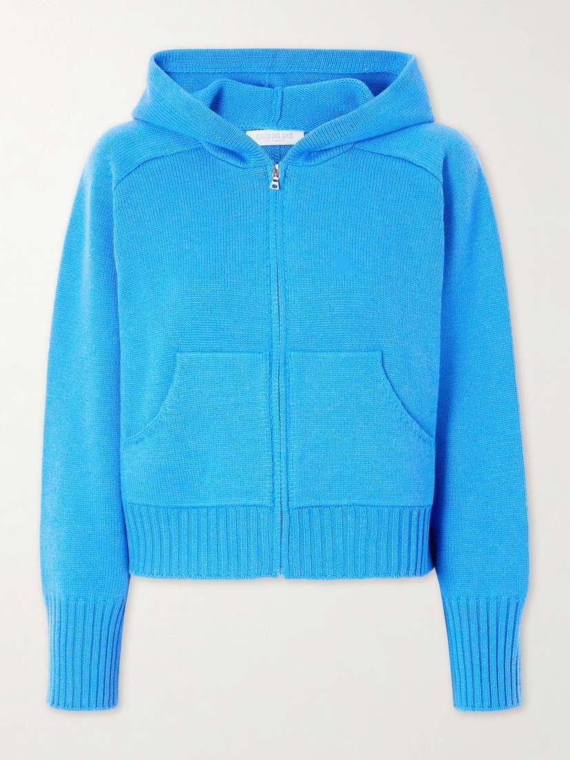 Calle Del Mar Cashmere Zip-up Hoodie