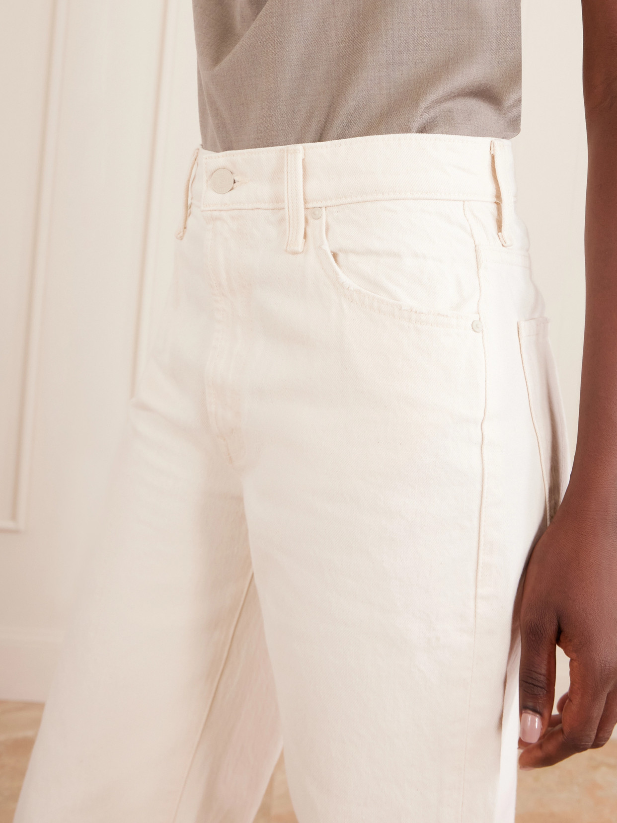 The Dodger Skimp Mid-Rise Straight-Leg Jeans