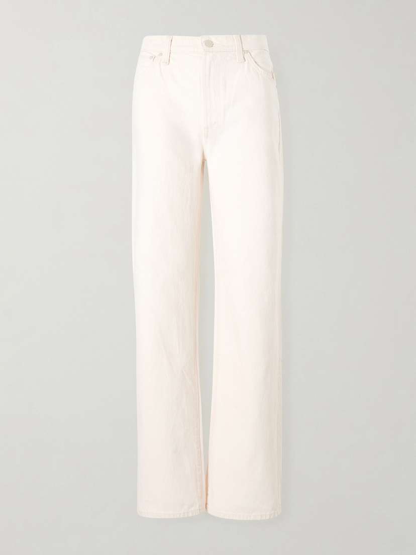 Mother The Dodger Skimp Mid-rise Straight-leg Jeans