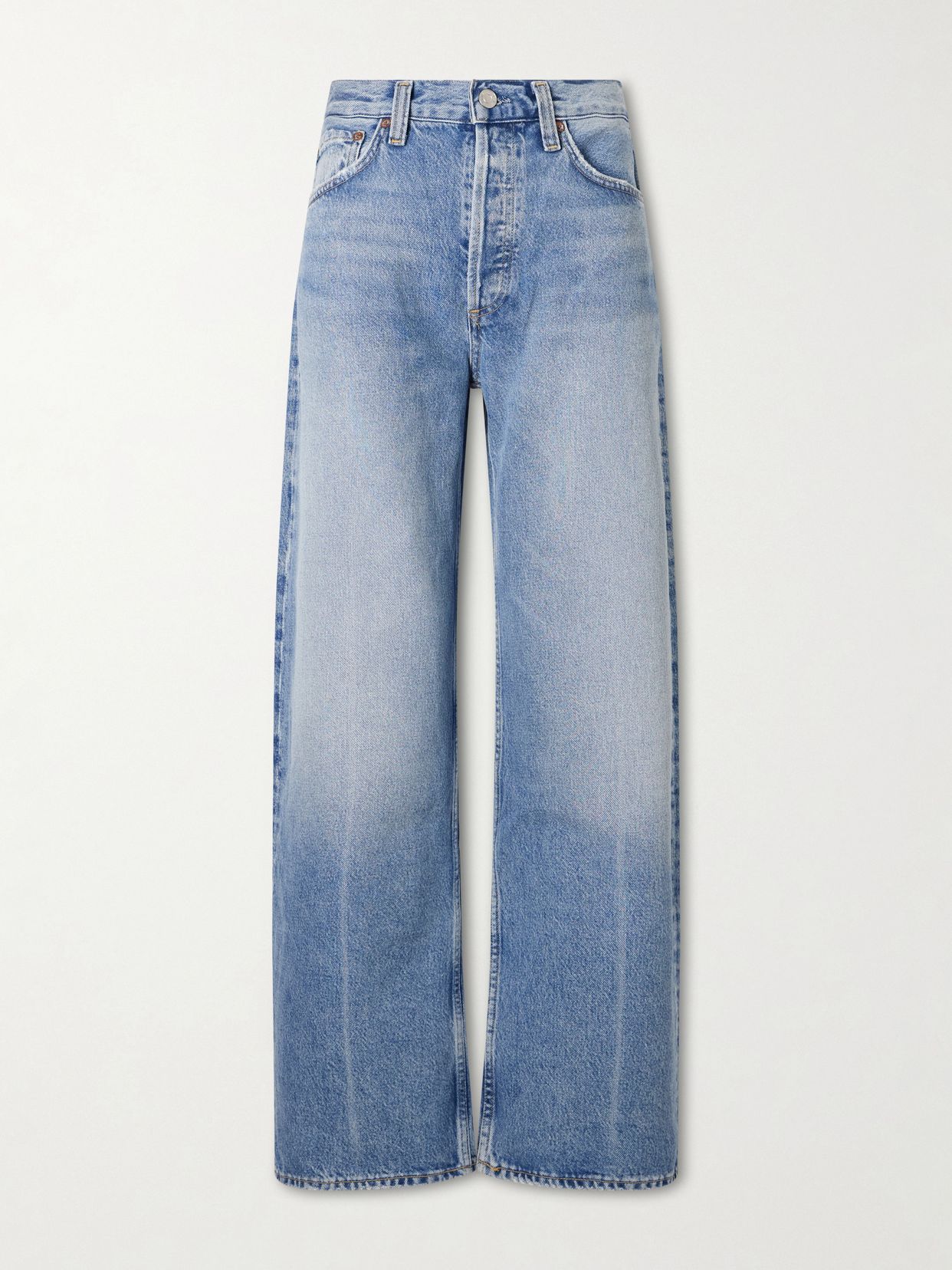 Arc mid-rise wide-leg jeans