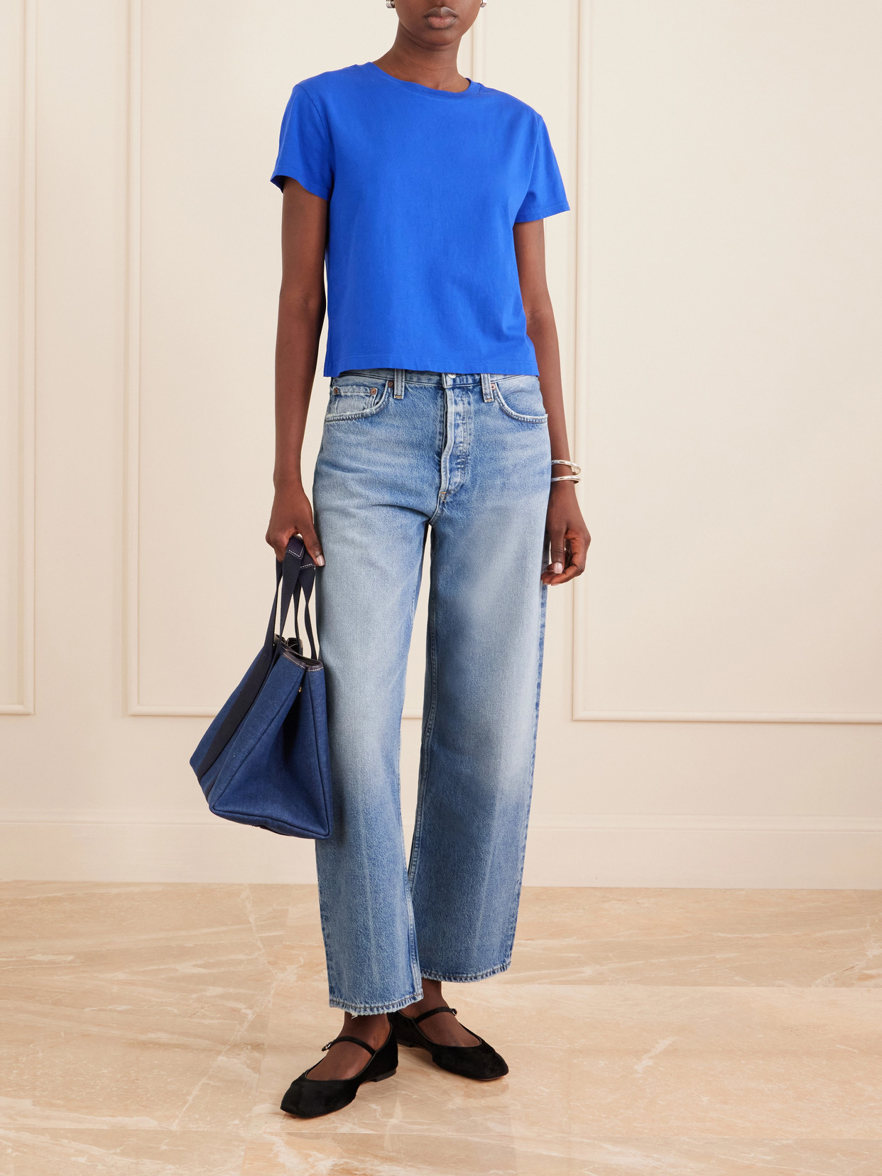 Arc Mid-Rise Wide- Leg