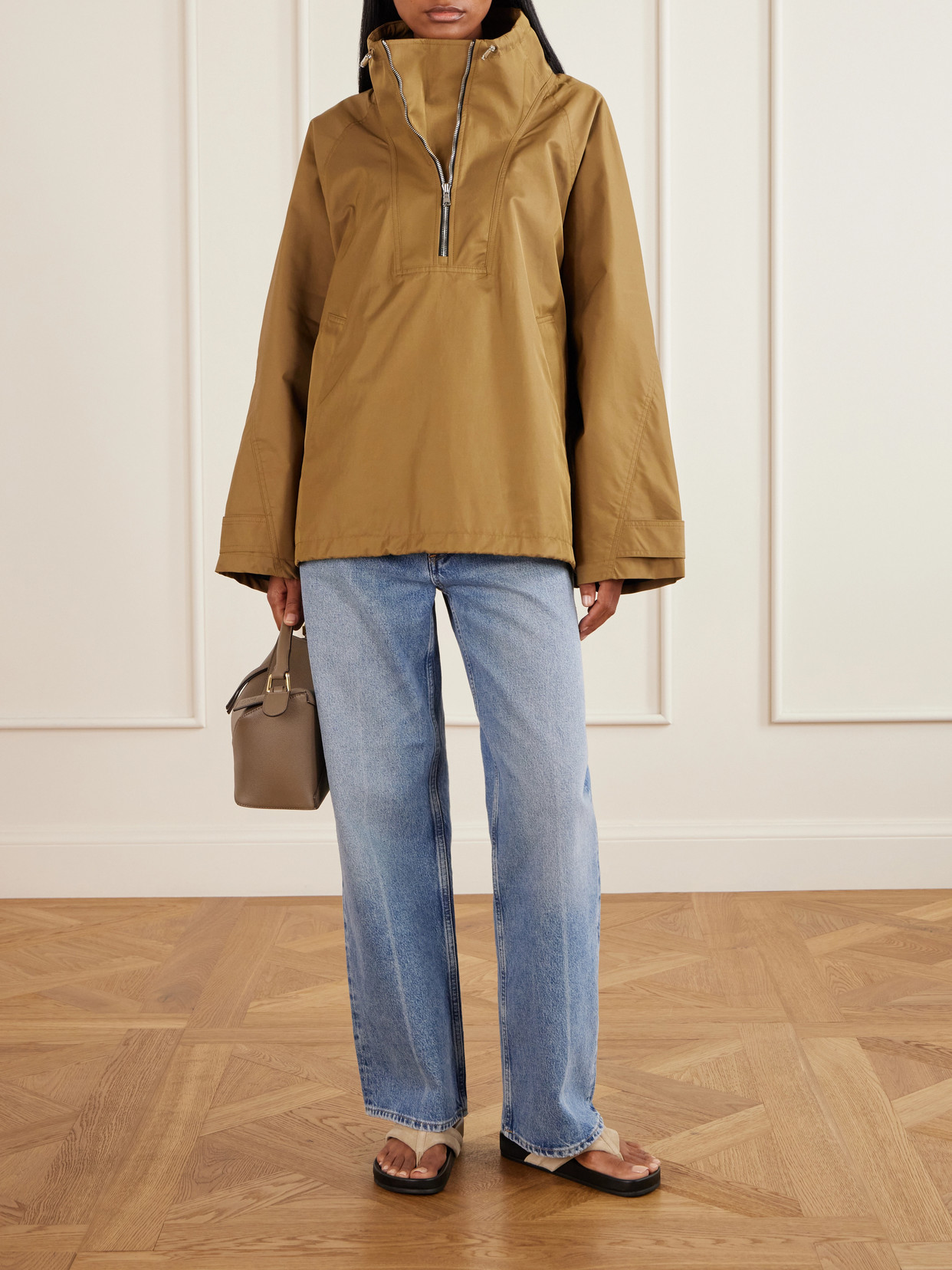 Coulson Half-Zip Cotton-Blend Jacket