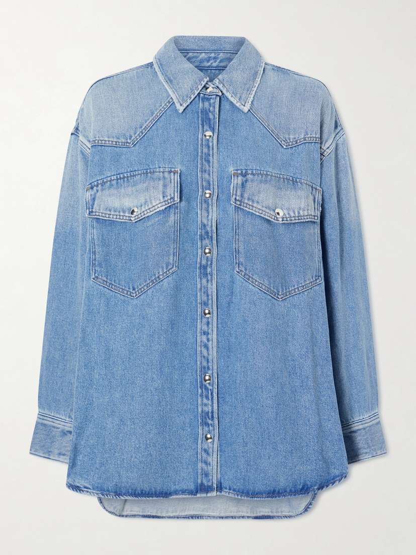 AGOLDE Lotta Denim Shirt | Thumbnail 5