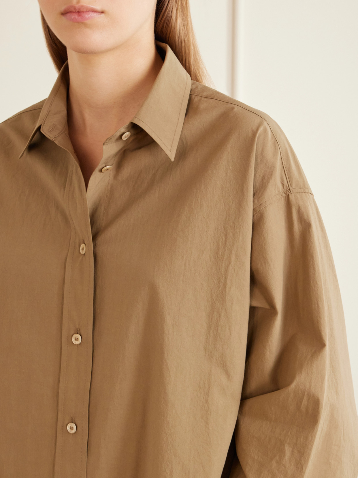 Sona Cotton-Blend Shirt