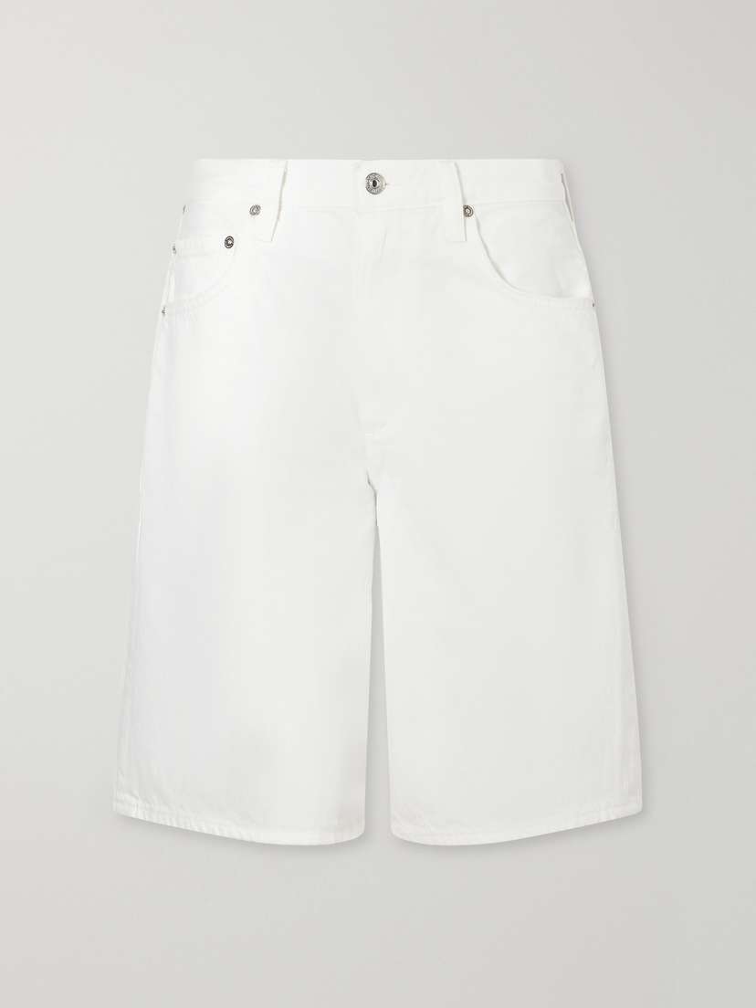 Citizens of Humanity Court Denim Straight-leg Shorts