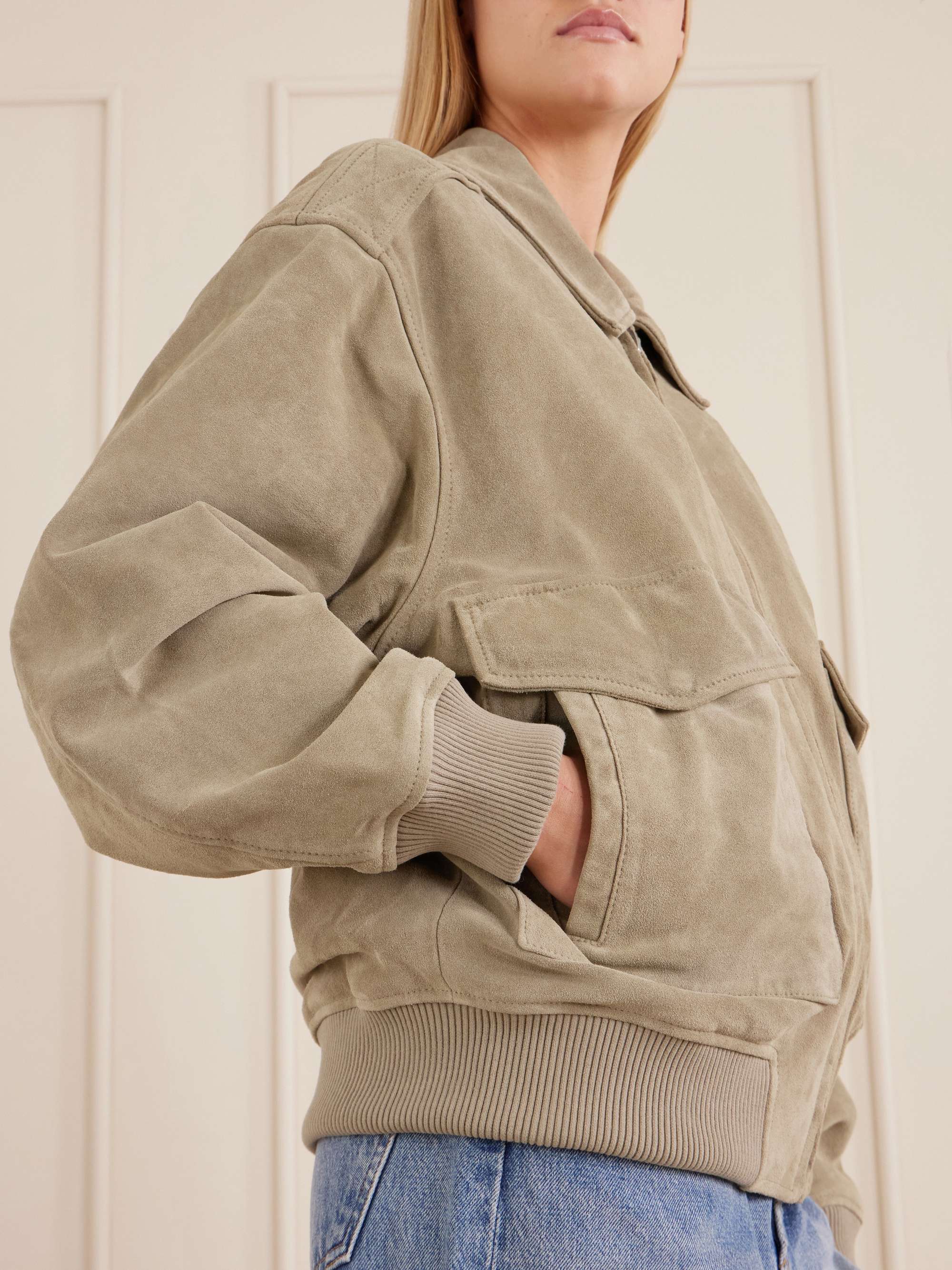 CITIZENS OF HUMANITY Vivienne suede jacket | NET-A-PORTER