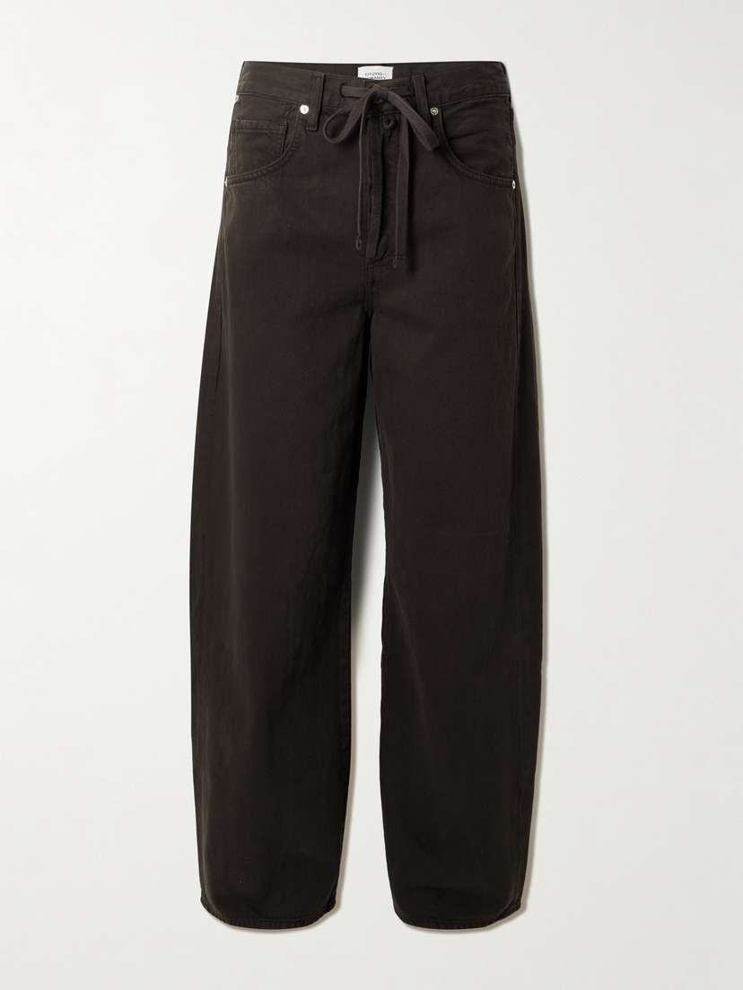Citizens of Humanity Brynn Drawstring Mid-rise Wide-leg Jeans