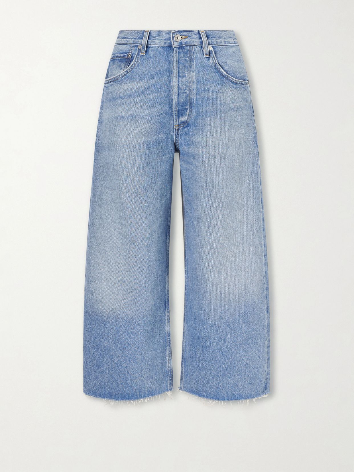 Ayla mid-rise wide-leg jeans